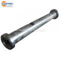 KMD75-26 parallel twin screw barrel for pvc extruder